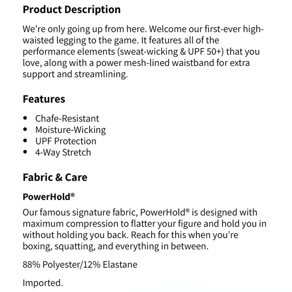 Fabletics Define Powerhold High-Waisted Leggings - Picture 14 of 14